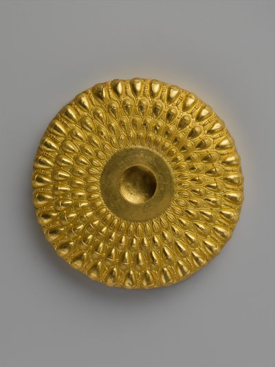 Phiale, offerschaal, 4e-3e eeuw v.Chr. door Greek
